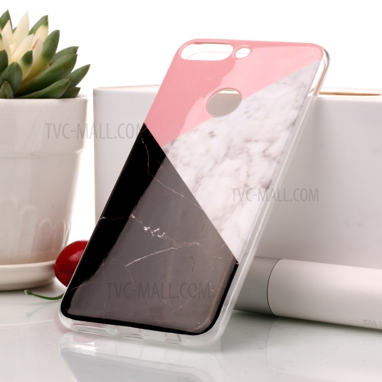 Case Huawei Y7 Pro 2018 / Pre-order * เคสลวดลายหินอ่อน IMD TPU *