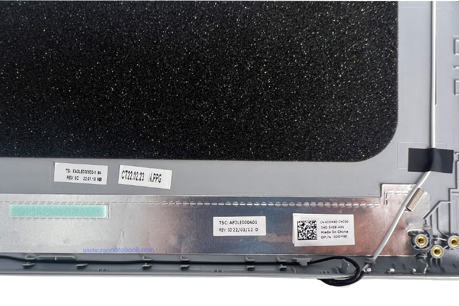 เคสโน๊ตบุ๊ค ฝาหลังจอ กรอบหลัง Dell Inspiron 3511 3515 สีเงิน แท้ ตรงรุ่น ประกันศูนย์ Dell Thailand