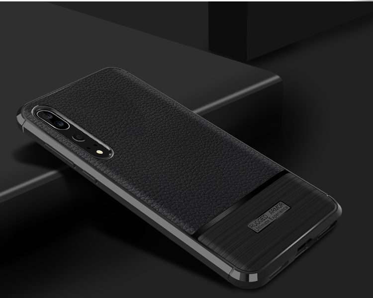 Case Huawei P20 Pro / Pre-order * เคสเนื้อลิ้นจี่และแปรงขัดผิวด้วยกัน *