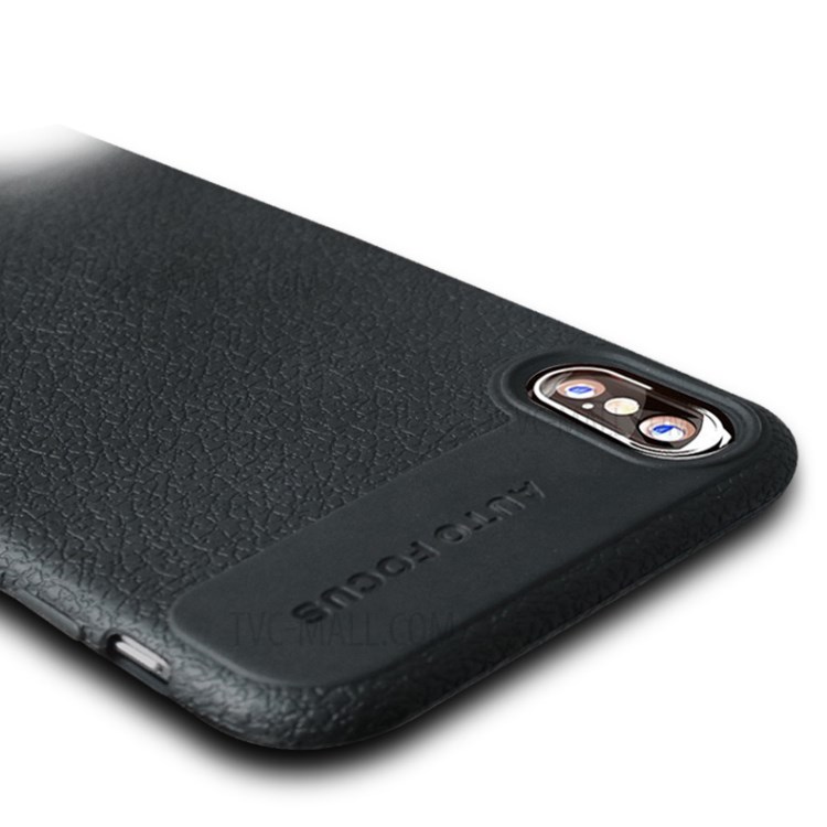 Case iPhone X , iPhone XS / Pre-Order * เคสผิวลิ้นจี่เนื้อนุ่ม TPU *