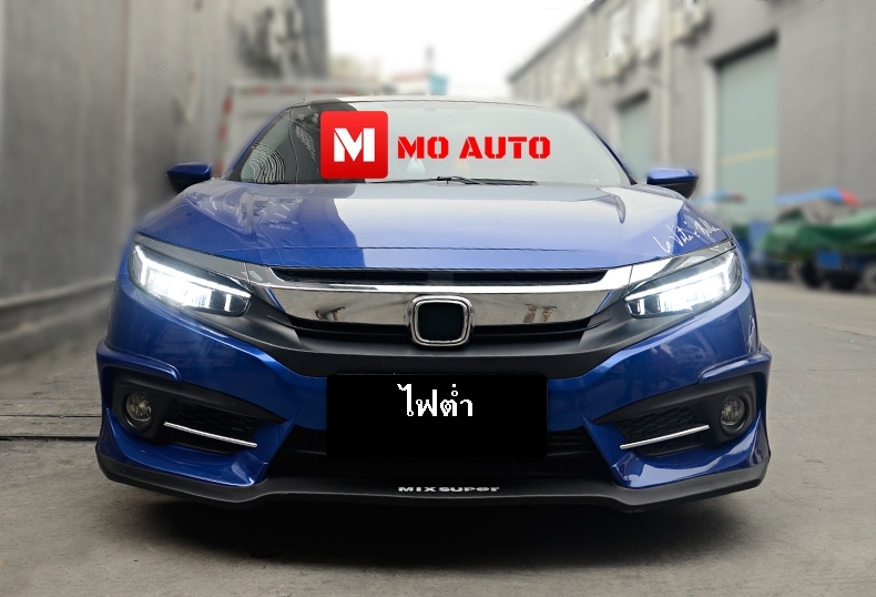 โคมไฟหน้า LED CIVIC FK ทรง Audi Style