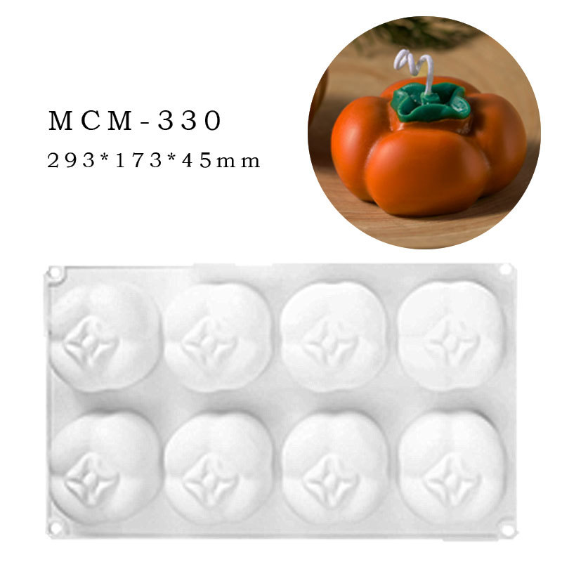 แม่พิมพ์ซิลิโคนลูกพลับ 6*6.5*4 cm 100g 005247
