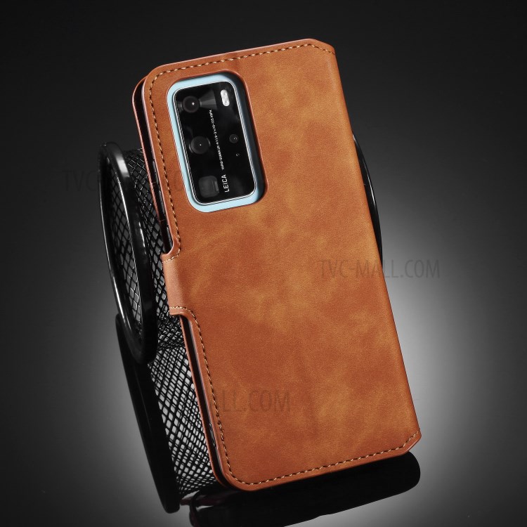 Case Huawei P40 Pro / Pre-order * DG.MING กระเป๋าสตางค์หนังย้อนยุคสไตล์ *