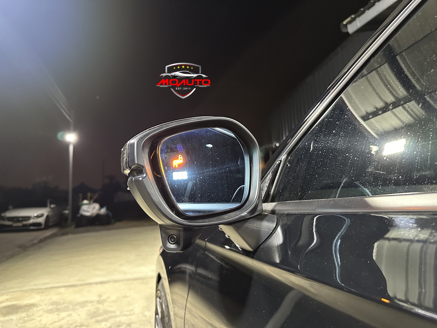 ชุดกระจกช่วยเตือนมุมอับสายตา V2 ( BSD ) CIVIC FE / FE e:HEV