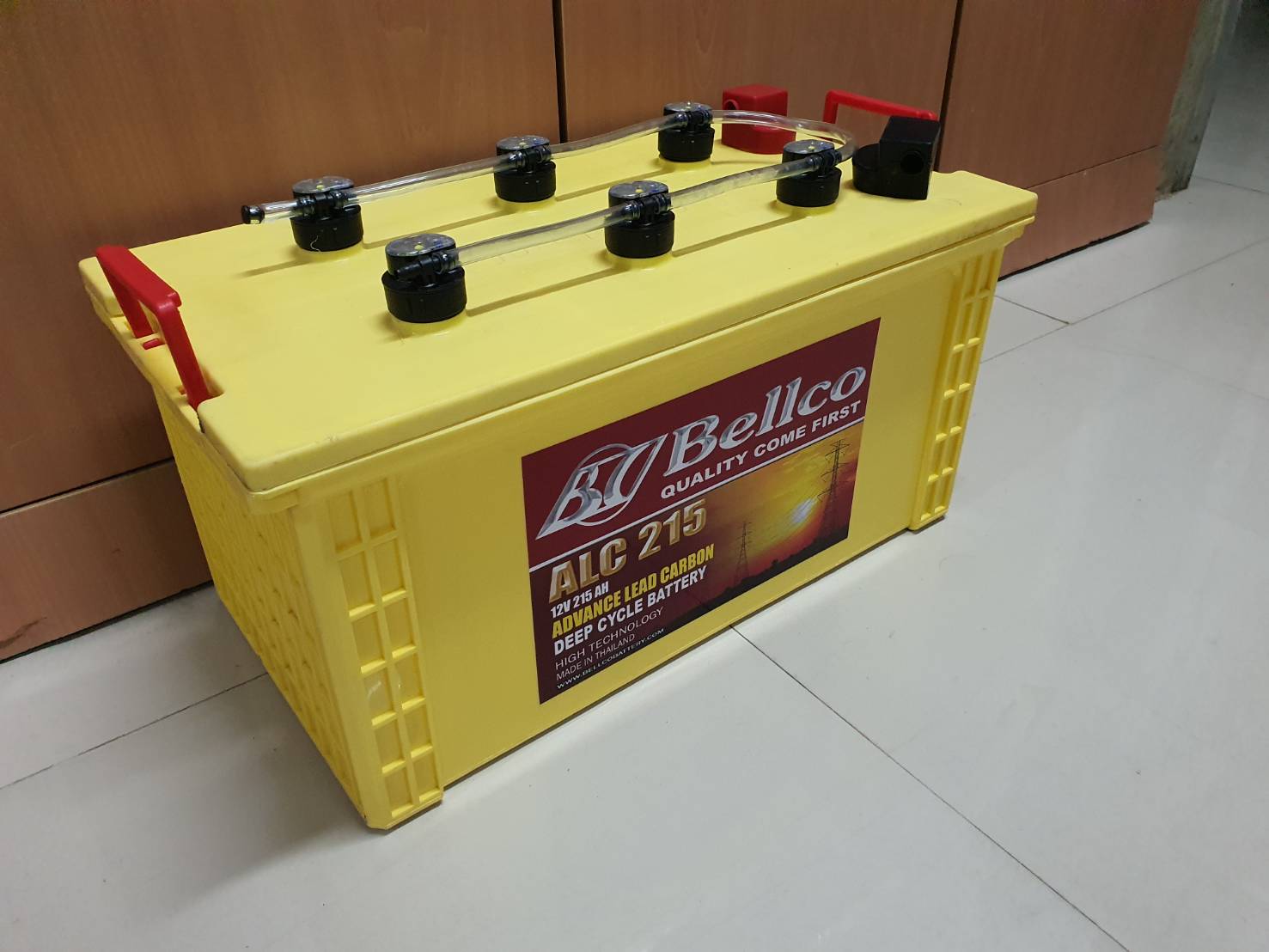 แบตเตอรี่ Deep Cycle เบลโก้ชนิด Advance Lead Carbon (Bellco ALC 215Ah)