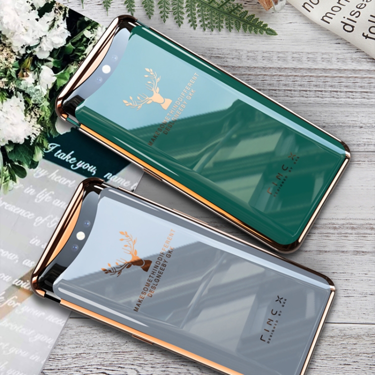 Case OPOP Find X / Pre-Order * GKK เคส PC + ของแข็งสีเทคนิคการชุบป้องกัน *