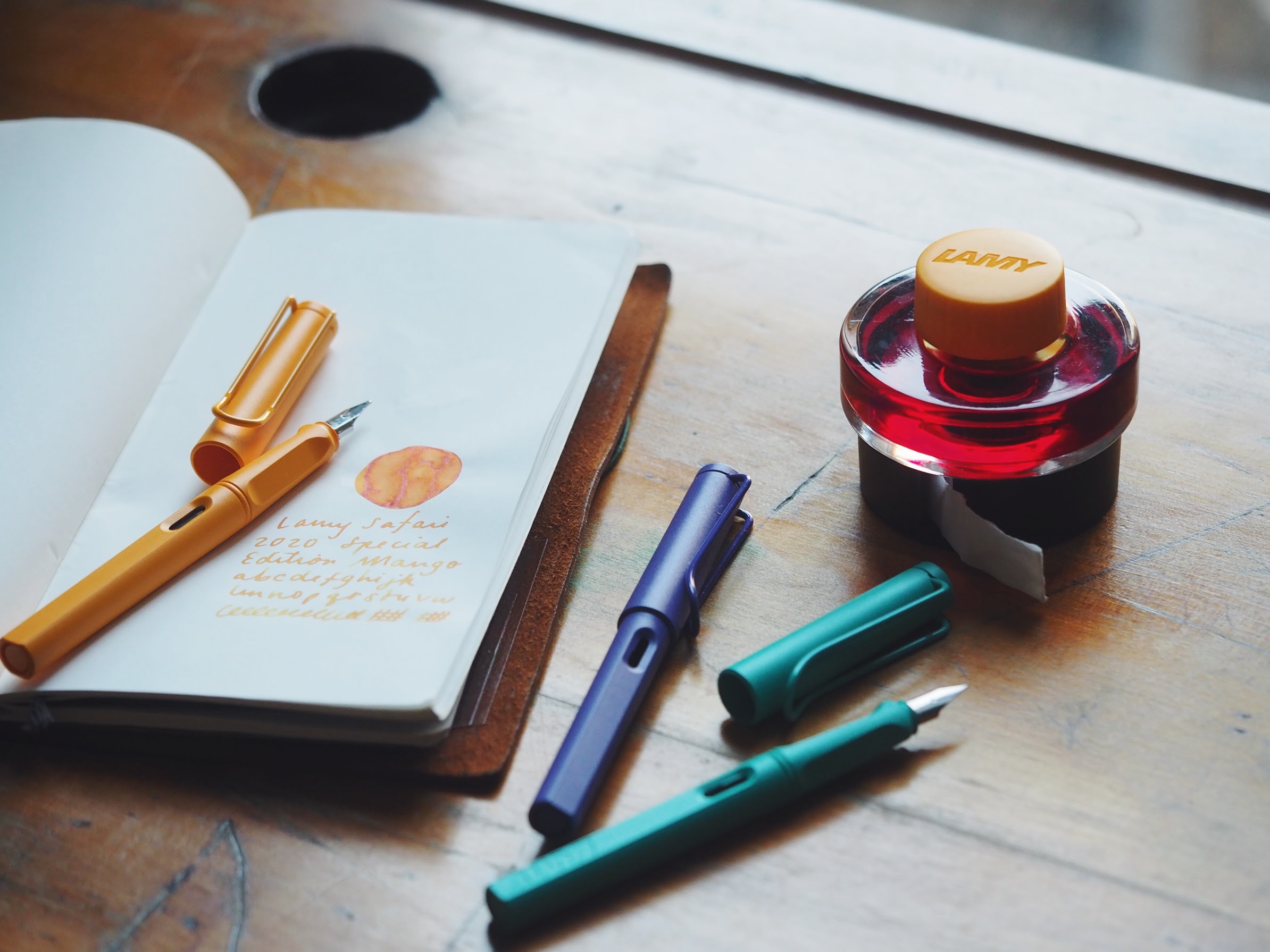 LAMY safari fountain pen candy aquamarine 2020 limited edition