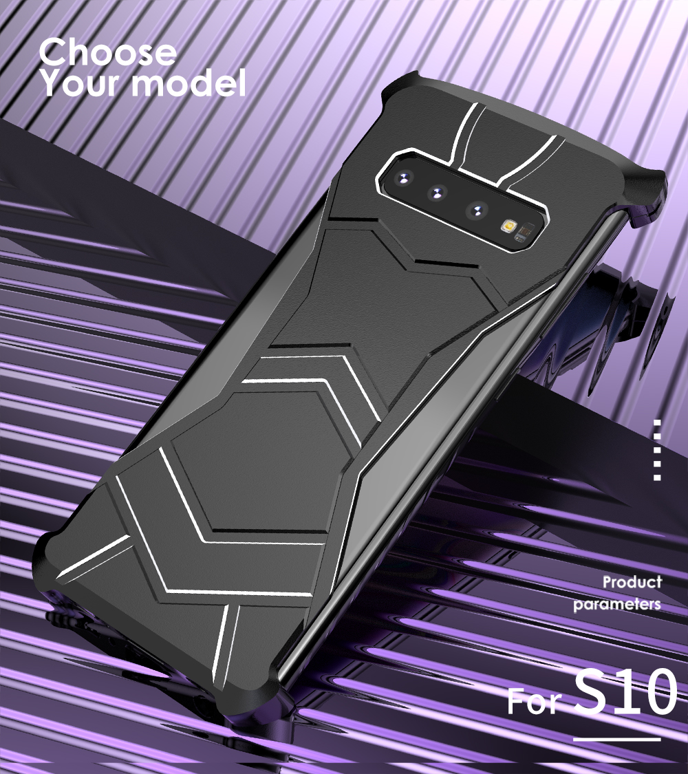 Case Samsung Galaxy S10 / Pre-Order * Panther กันกระแทกอลูมิเนียมปกหลัง วัสดุอลูมิเนียมบางพิเศษเพื่อความพอดีที่ไร้รอยต่อ *