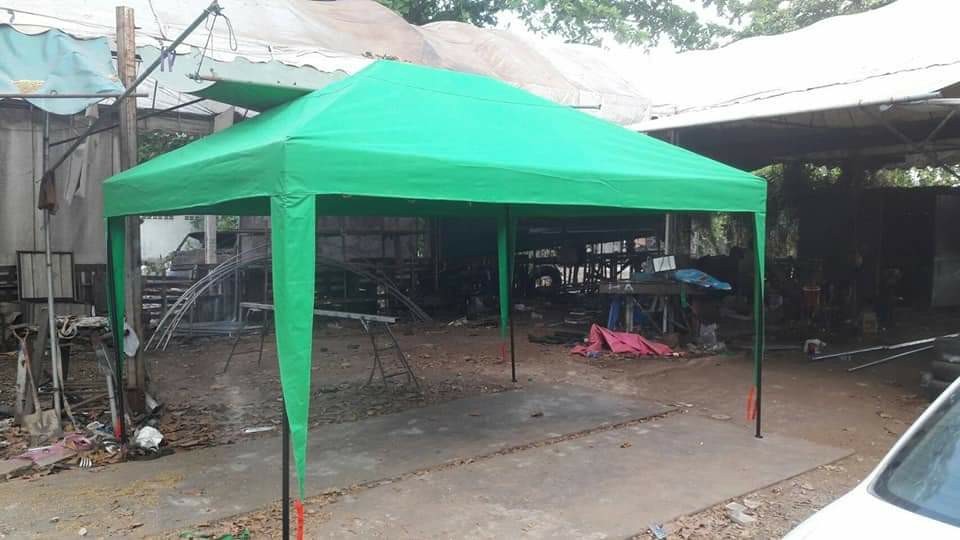 เต็นท์ทรงปั้นหยา เต็นท์ กันฝน กันแดด ขนาดกว้าง3เมตร ยาว4เมตร เต็นท์ผ้าใบจอดรถ เต็นท์ผ้าใบกันแดด เต็นท์ผ้าใบกันฝน เต้นท์ผ้าใบขายของ