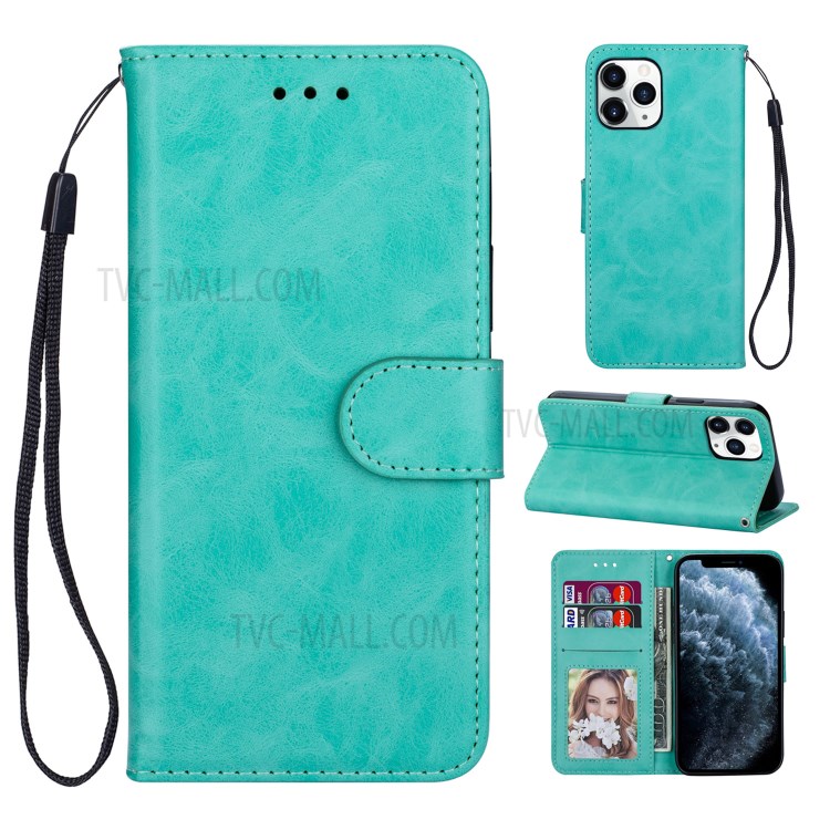 Case iPhone 12 / 12 Pro # Pre-Order * เคสหนัง Crazy Horse Surface ช่องกระเป๋าสตางค์ด้านในสำหรับการ์ดและที่เก็บเงินสด *