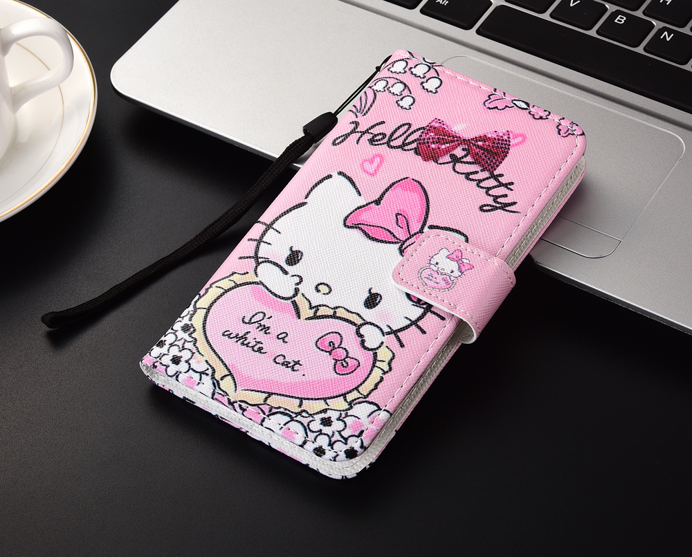 Case Huawei Y7p / Pre-Order * เคสกระเป๋าสตางค์พลิกหนัง ลายการ์ตูนนารัก *