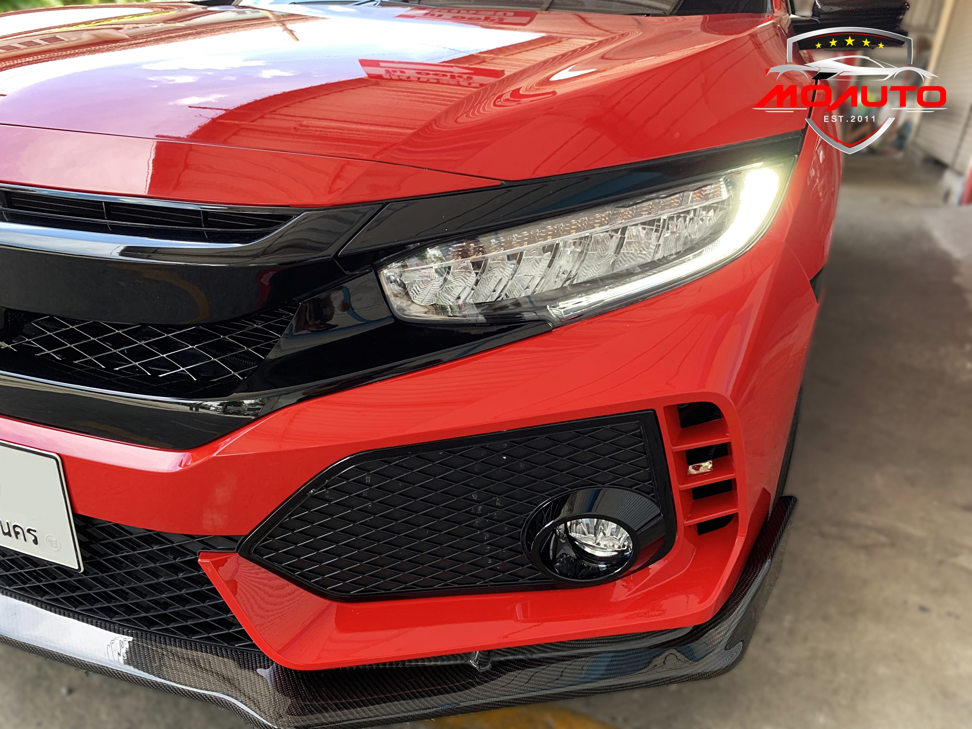 ชุดแต่ง TYPE-R สำหรับ CIVIC FC 2016-2021 (แบบเปลี่ยนกันชน)