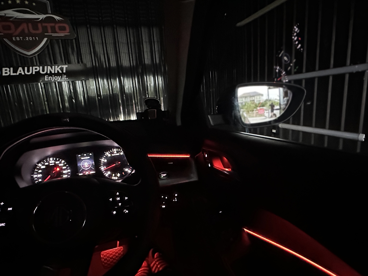 ไฟ Ambient light ภายใน MG5