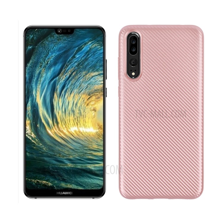 Case Huawei P20 Pro / Pre-order * คาร์บอนไฟเบอร์เนื้อนุ่ม TPU *