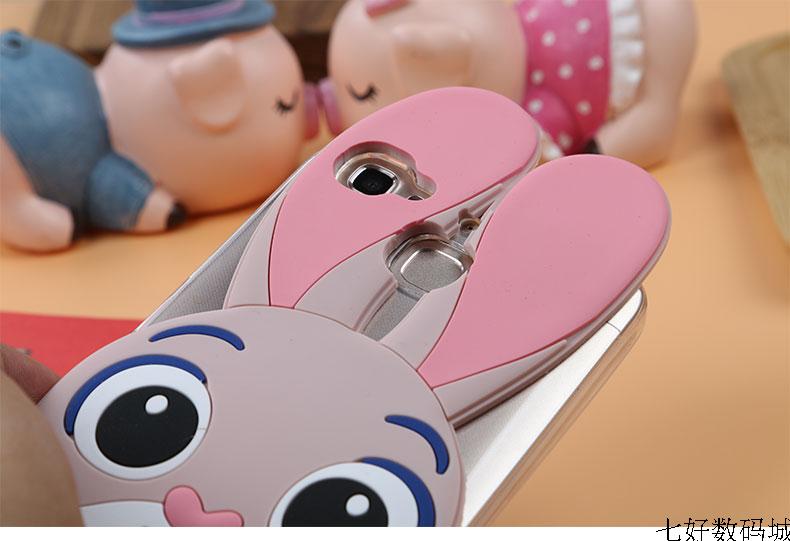 Case Huawei GR3 / Pre-order * การ์ตูน3D จูดี้เคสกระต่ายซิลิโคน พร้อมสายคล้องคอ *