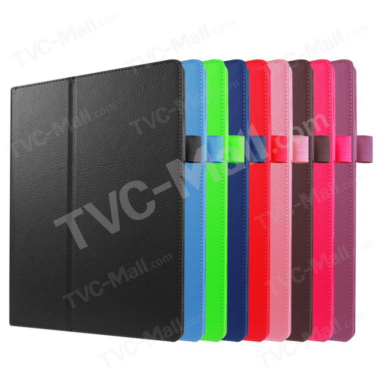 Case Lenovo Tab 2 A10-30 / Pre-order * เคส 2-พับ ผิวลิ้นจี่ *