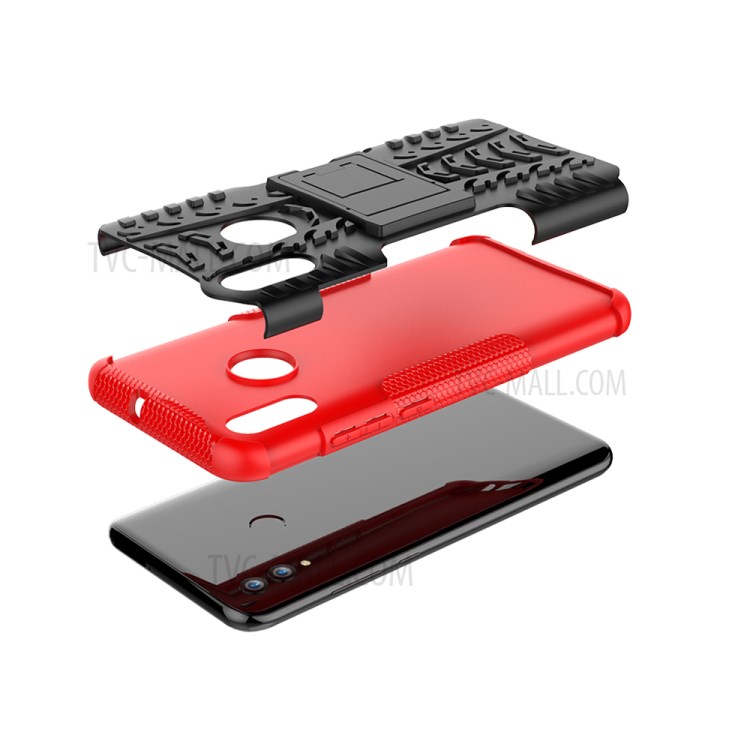 Case Honor 10 Lite / Pre-Order * เคสกันลื่น PC + TPU Hybrid Hybrid Kickstand *