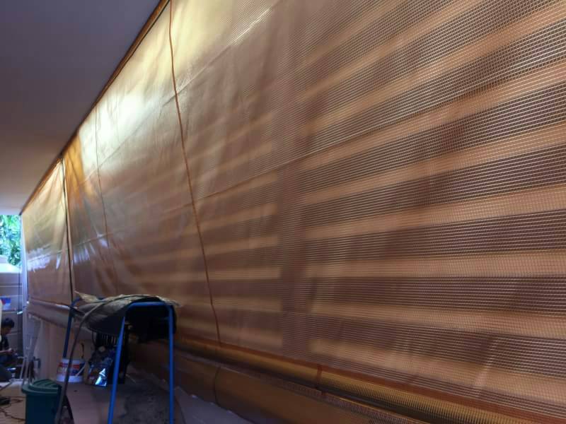 ผ้าใบชักรอกสีขุุ่น skylight solarview 6 M X 4 M ผ้าใบสีขุ่น โปร่งแสง (ไม่รวมเสาเหล็กค้ำยัน) ผ้าใบกันสาดแบบขุ่นมัว ผ้าใบกันฝนโปร่งแสง ผ้าใบม้วนกันฝนแบบขุ่น ผ้าใบม้วนกันแดดสีขุ่น สีขุ่น Sky Light Solar View