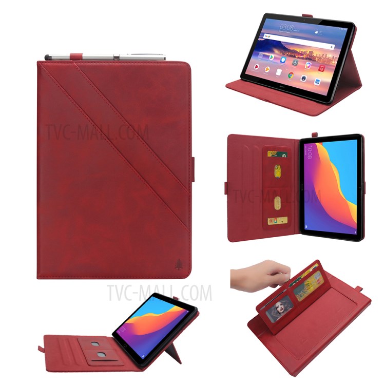 Case Huawei MediaPad T5 / Pre-Order * หนัง PU พรีเมี่ยมดูหรูหราและให้ความรู้สึกดี *