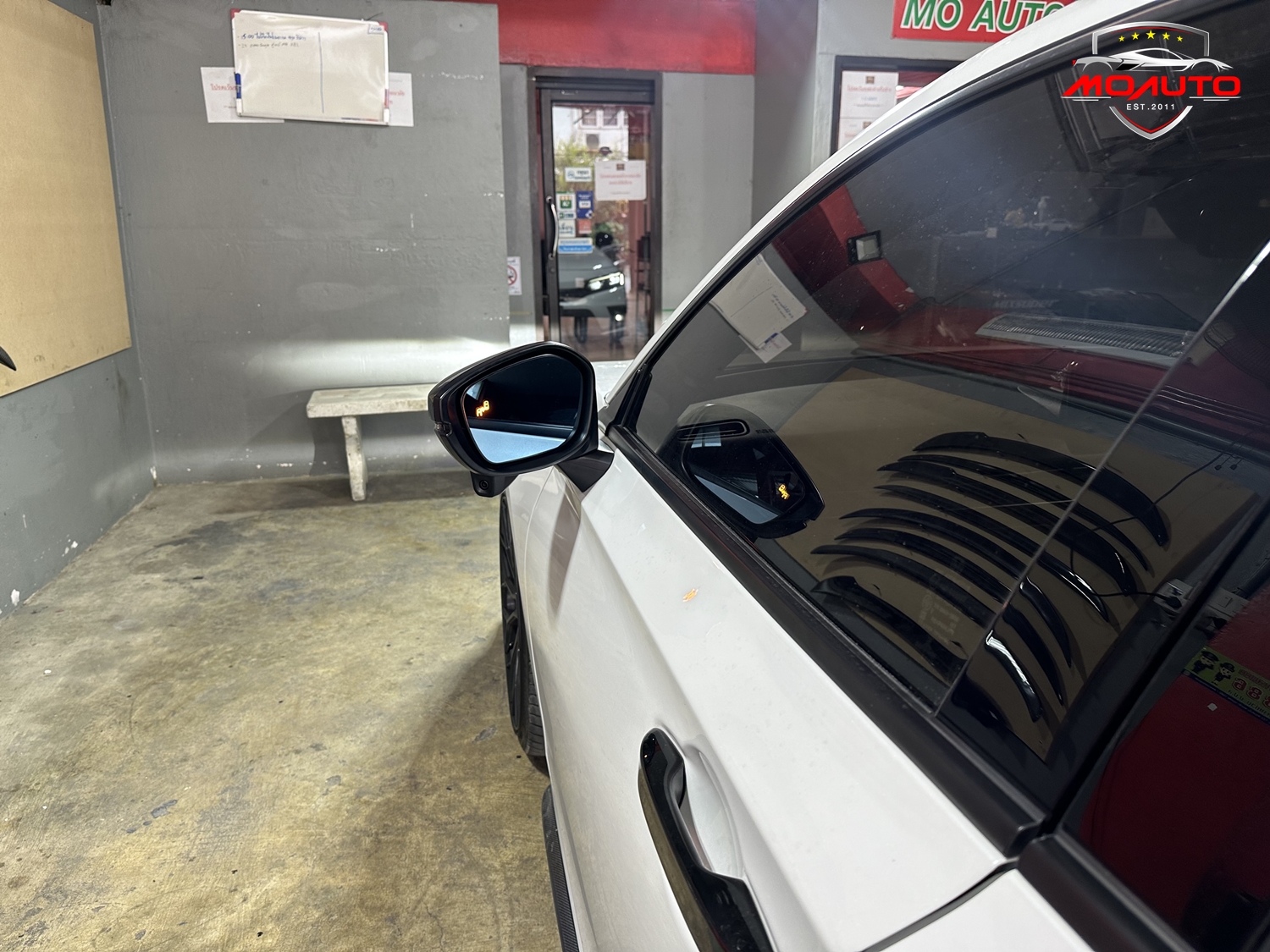 ชุดกระจกช่วยเตือนมุมอับสายตา V1 ( BSD ) CIVIC FE / FE e:HEV