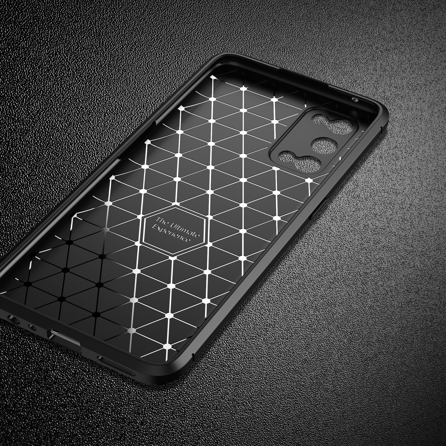 Case Realme 7 Pro / Pre-Order * เคส TPU นุ่ม ยืดหยุ่นและทนทาน เนื้อคาร์บอนไฟเบอร์ ดูดี สบายมือ *