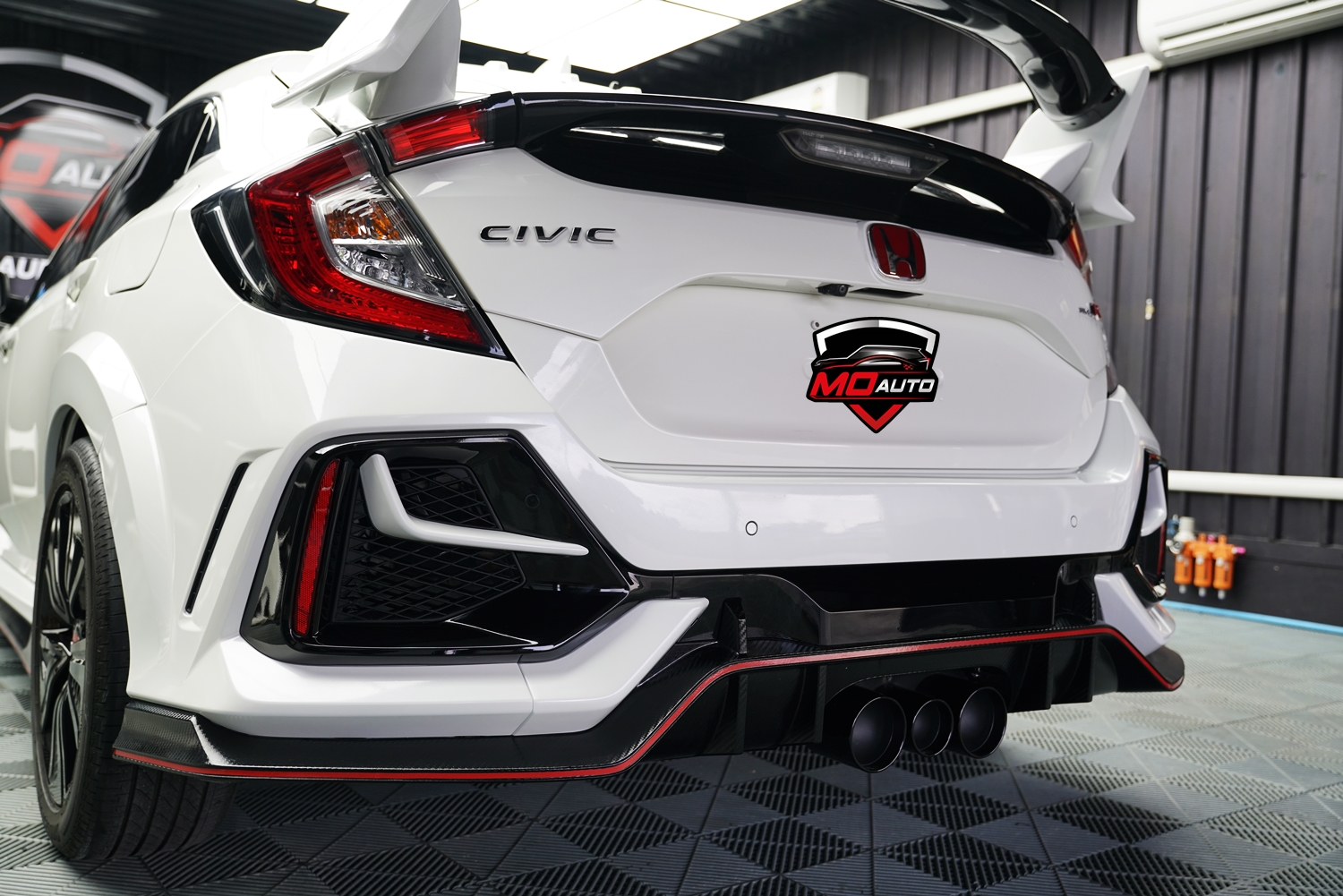 ชุดแต่ง CIVIC TYPE-R FK8 Wide BodyKit 1:1 สำหรับ HATCHBACK 2016-2021
