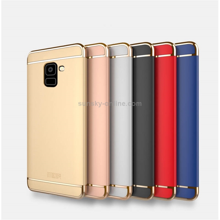 Case Samsung Galaxy A8 Plus (2018) / Pre-Order * เคสป้องกันพีซีแบบป้องกันด้านหลังแบบเต็มตัวประกบสามขั้นตอน *