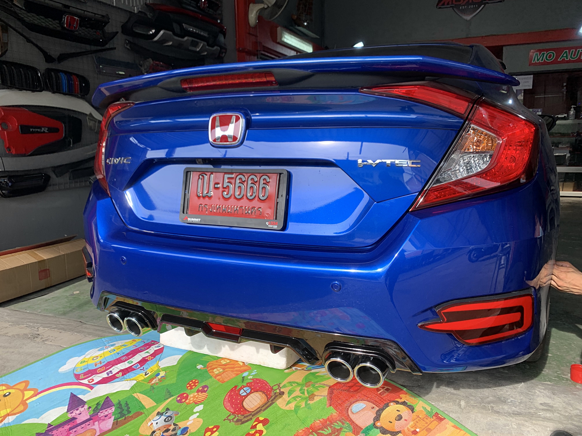 ไฟเบรคกันชนหลัง LED V1 CIVIC FC 2106 - 2021