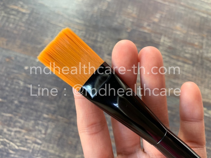 แปรงมาร์คหน้า - ขนาดกลาง M 17cm.***งานคัดเกรดสวย ขนแปรงนุ่ม ไม่บาดผิว เกรดA