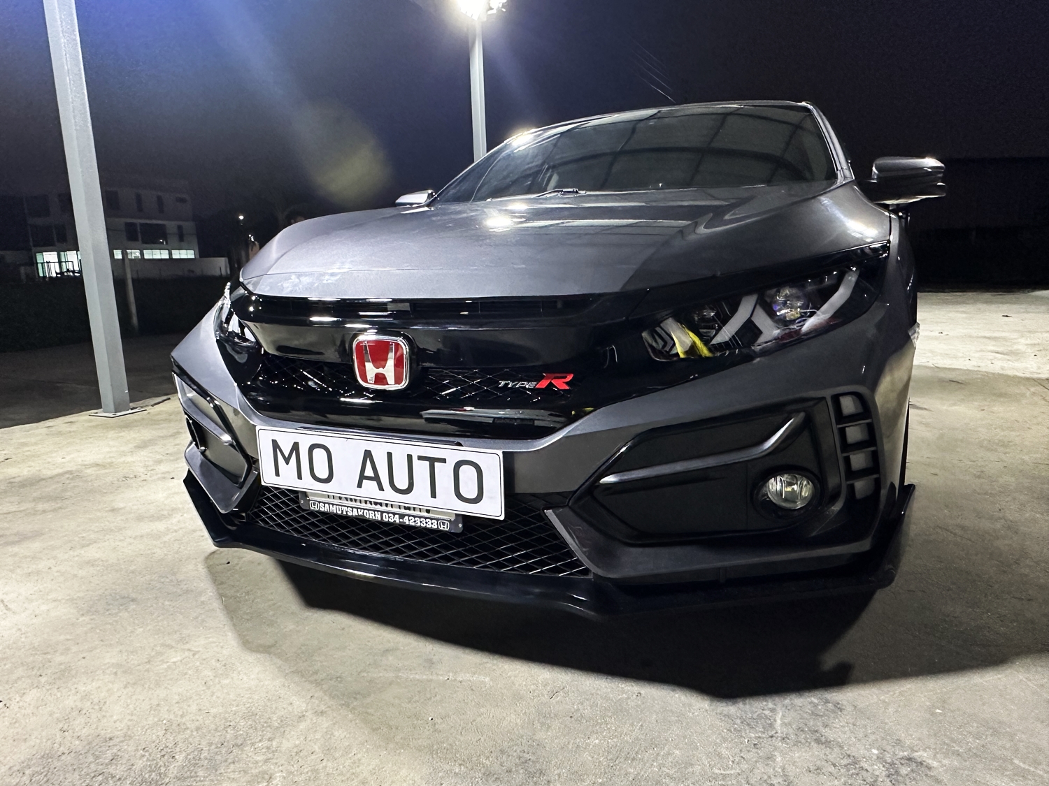 ชุดแต่ง TYPE-R สำหรับ CIVIC FC 2016-2021 (แบบเปลี่ยนกันชน)