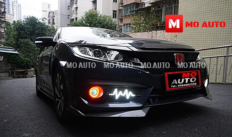 ไฟ Daylight ทรง สายฟ้า CIVIC FC 2016- 018