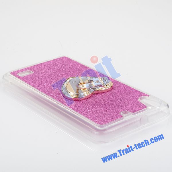 Case Huawei Ascend G620S / Pre-order *ผิว TPU ที่เต็มไปด้วยผงแวว Diamante ฐานรูปหัวใจเพิ่มเสน่ห์ให้กับโทรศัพท์*