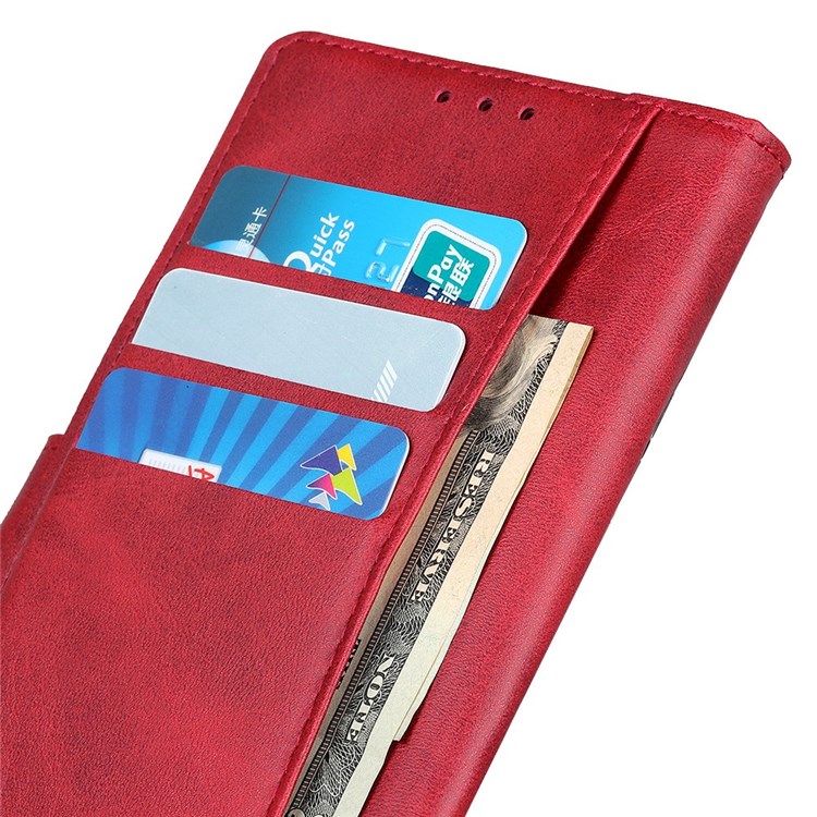 Case OPPO A77 5G # Pre - Order * เคสหนัง PU กระเป๋าสตางค์ป้องกันรอยขีดข่วนสไตล์เปลือก TPU ด้านใน *