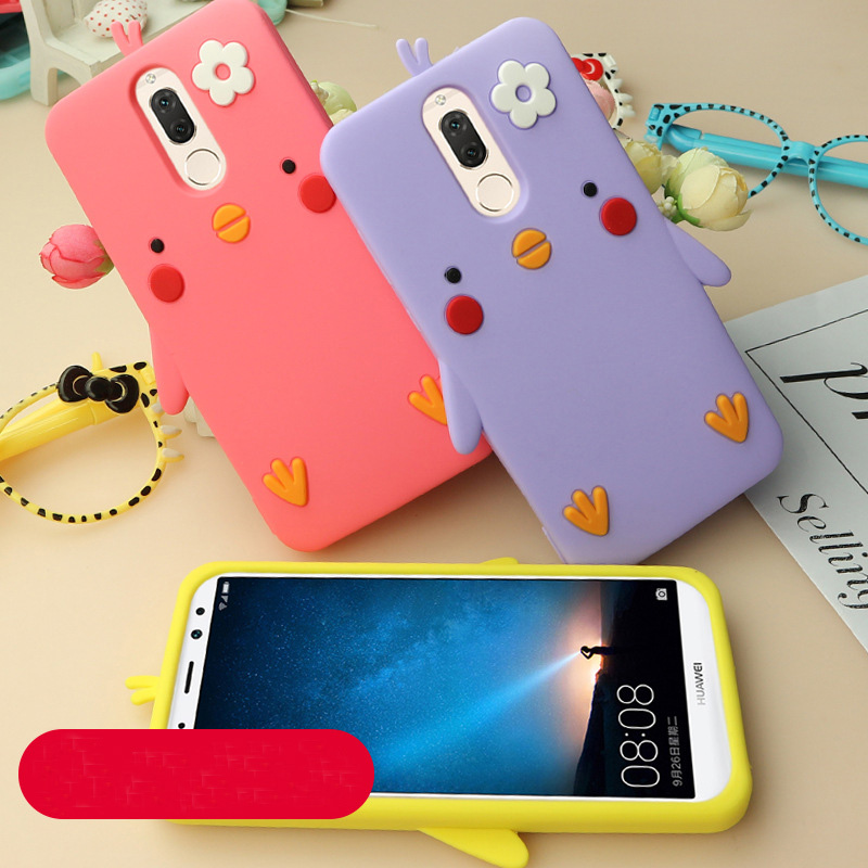 Case Huawei nova 2i / Pre-order * 3Dการ์ตูนน่ารัก silicon tpu + เชือกเส้นเล็ก *