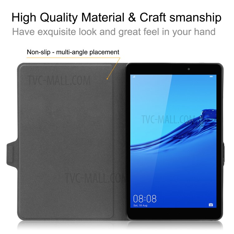 Case Huawei MatePad T8' / Pre-Order * เคสผิวผ้าแท็บเล็ตหนังยืน เนื้อผ้าทนทานต่อสิ่งสกปรก *