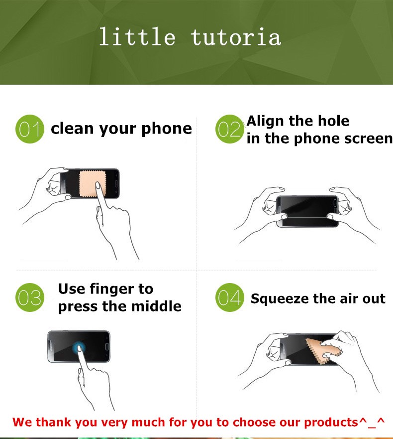 กระจกนิรภัย Huawei Honor 6 / Pre-order * ความแข็ง9 H สมบูรณ์โปร่งใส *