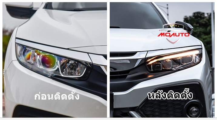 โคมไฟหน้า LED ทรง M SPORT CIVIC FC / FK 2016 - 2021