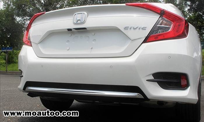 คิ้วกันชนท้ายโครเมียม CIVIC FC 2016-2018