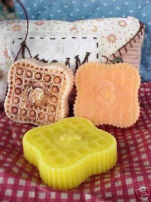 แม่พิมพ์สบู่ รูปรวงผึ้ง 70g