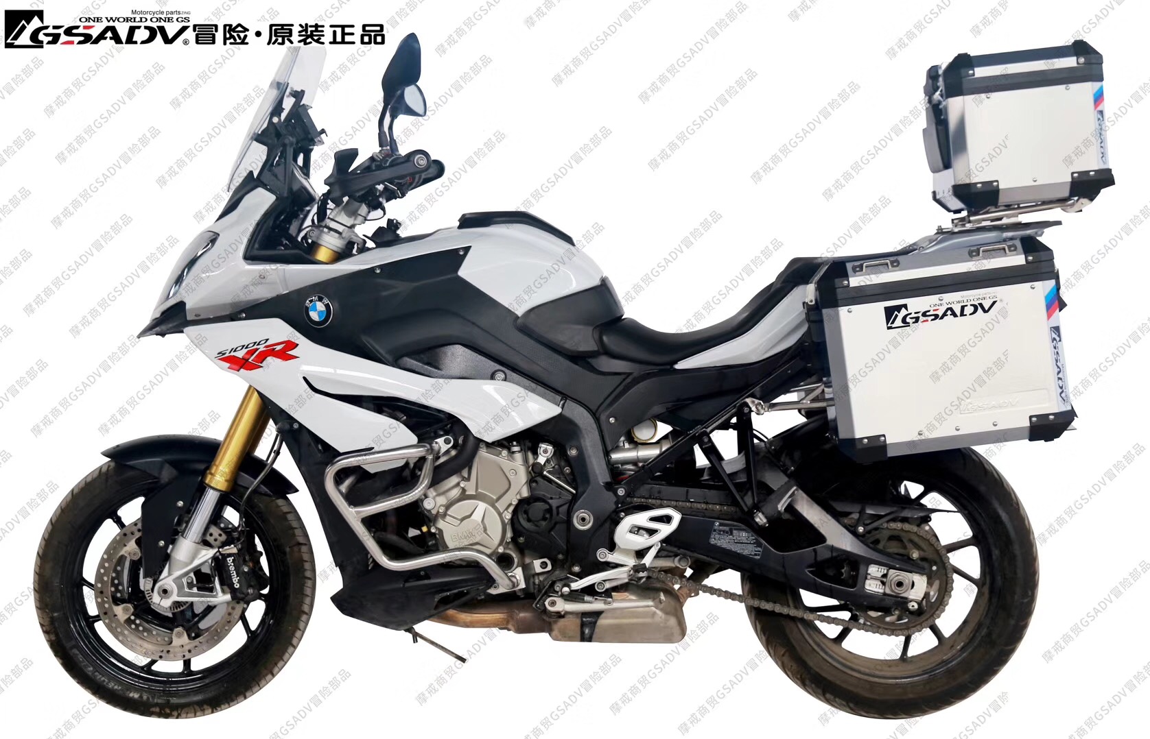 ปิ๊บ GS-ADV ทรง เหลี่ยม BMW S1000XR ข้าง45L บน42L สำเนา