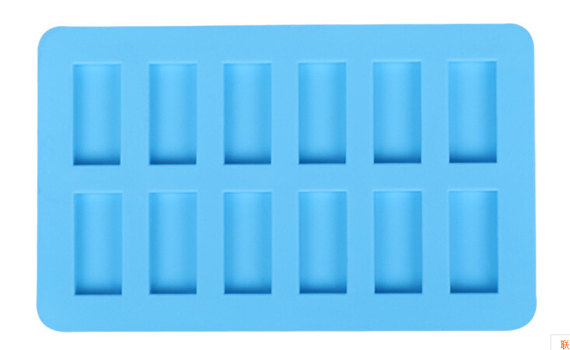แม่พิมพ์ รูปสี่เหลี่ยมผืนผ้า 12 ช่อง 10g
