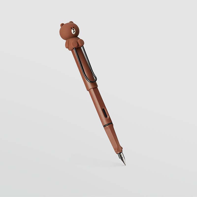 LAMY X LINE FRIENDS BROWN IN THE RED LIMITED EDITION