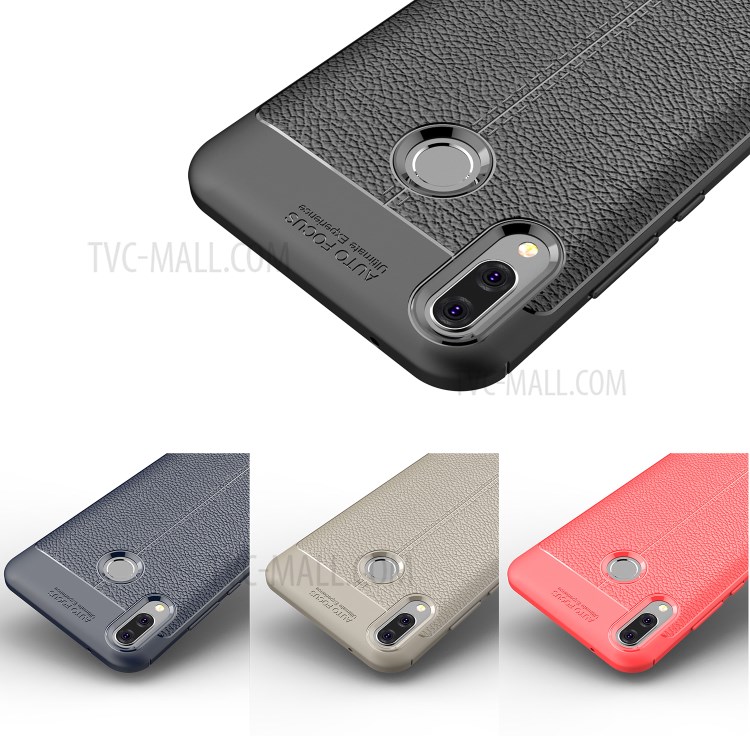 Case Huawei Y9 2019 / Pre-orde * เคสผิวลิ้นจี่ TPU แบบป้องกันที่ดีกว่า *