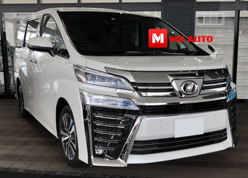 คิ้วกันชนหน้าด้านบน VELLFIRE MC