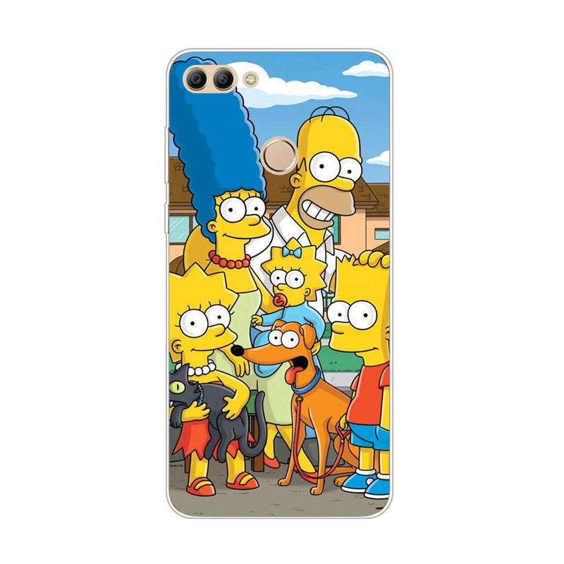 Case Huawei Y9 / Pre-order * เคสซิลิคอนการ์ตูนจิตรกรรมTPU Softปกหลัง *