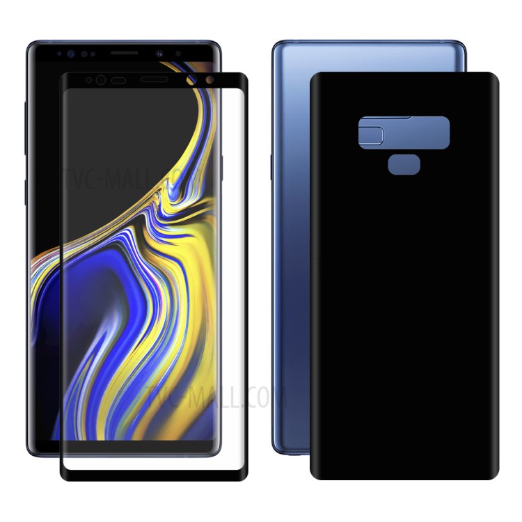 ฟิล์มกันรอยหน้า, หลัง Samsung Galaxy Note9 / Pre-Order * HAT PRINCE ตัวป้องกันหน้าจอ PET 3D แบบโค้งขนาดเต็ม + ฟิล์มหลัง *