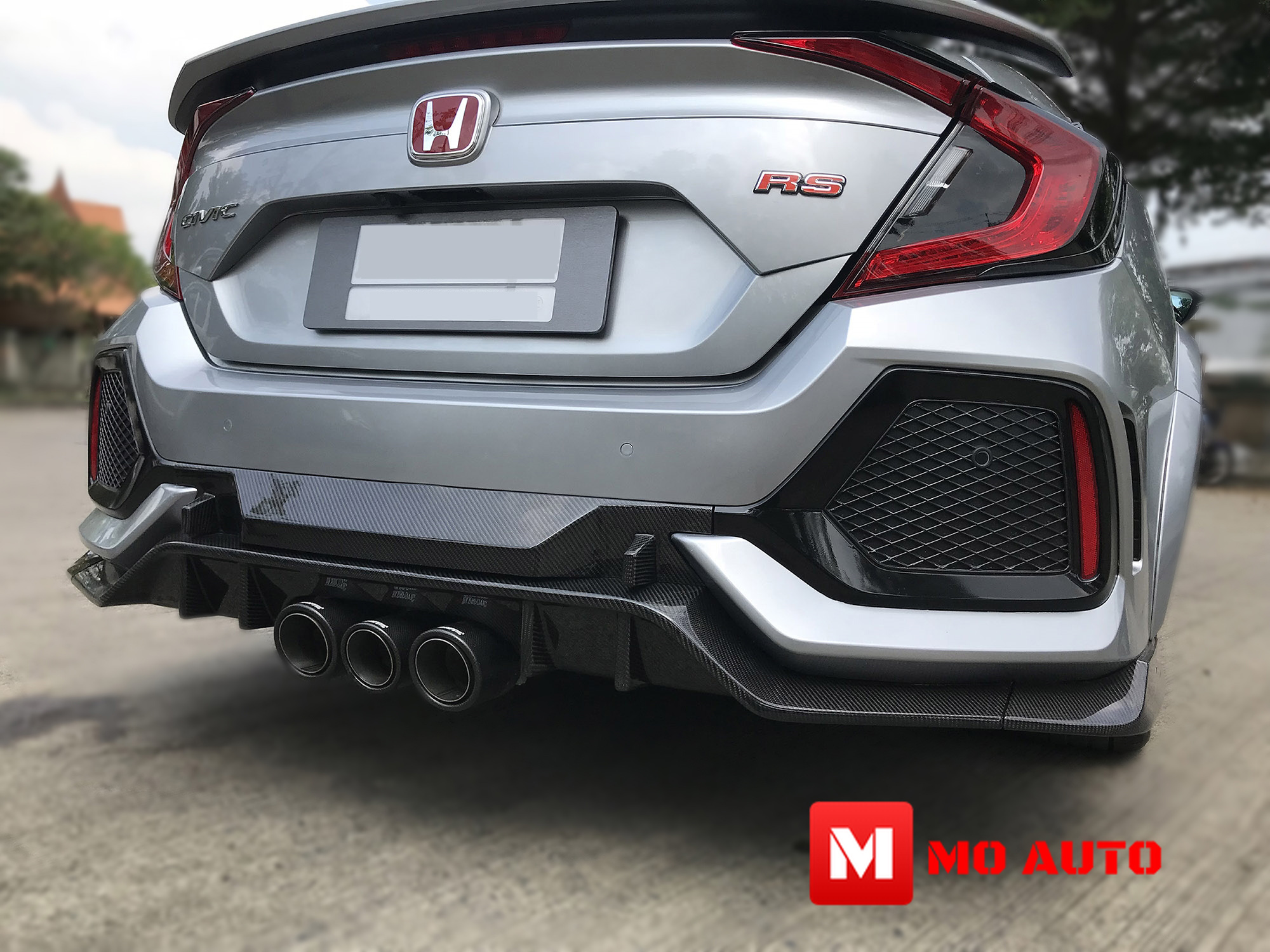 ชุดแต่ง TYPE-R สำหรับ CIVIC FC 2016-2021 (แบบเปลี่ยนกันชน)