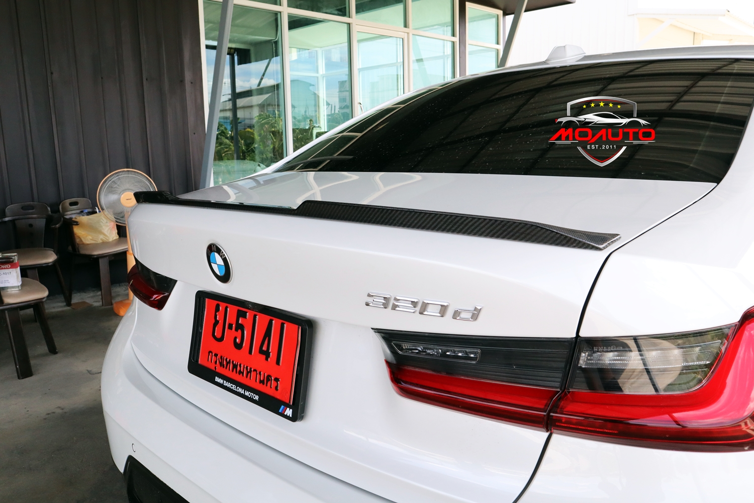 สปอยเลอร์ฝากระโปรงท้าย BMW G20 LCI ทรง M3