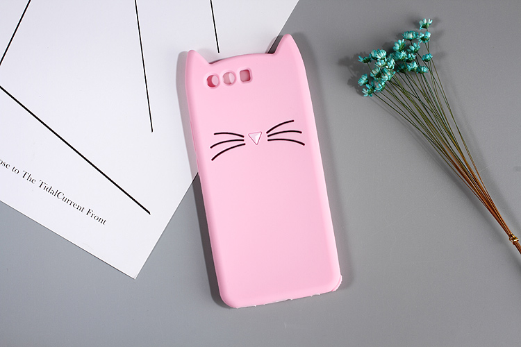 Case Huawei P10 Plus / Pre-order * 3D หนวดแมวซิลิโคน *