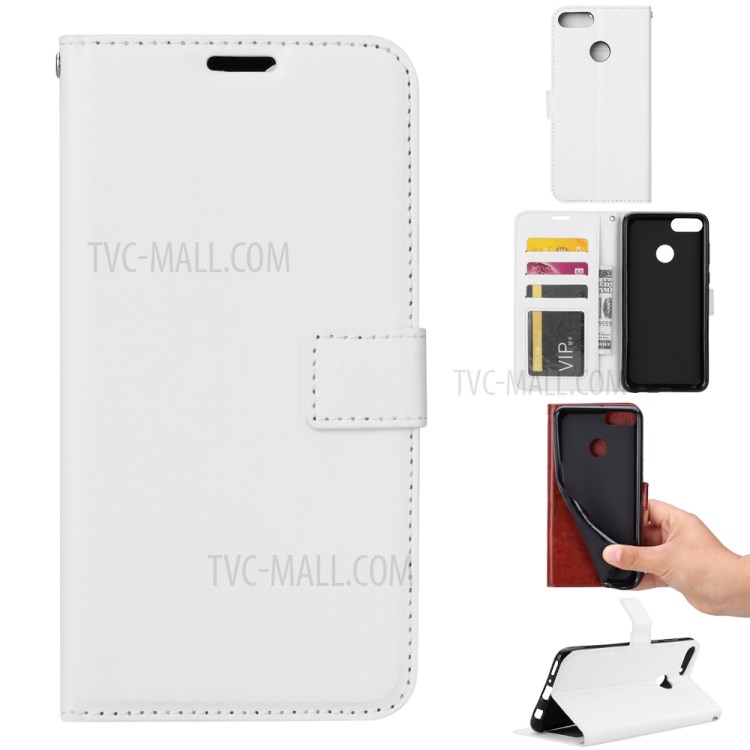 Case Huawei Y9 / Pre-order * เคสหรูพลิกกระเป๋าสตางค์ผิวหนังม้า ซิลิโคน *